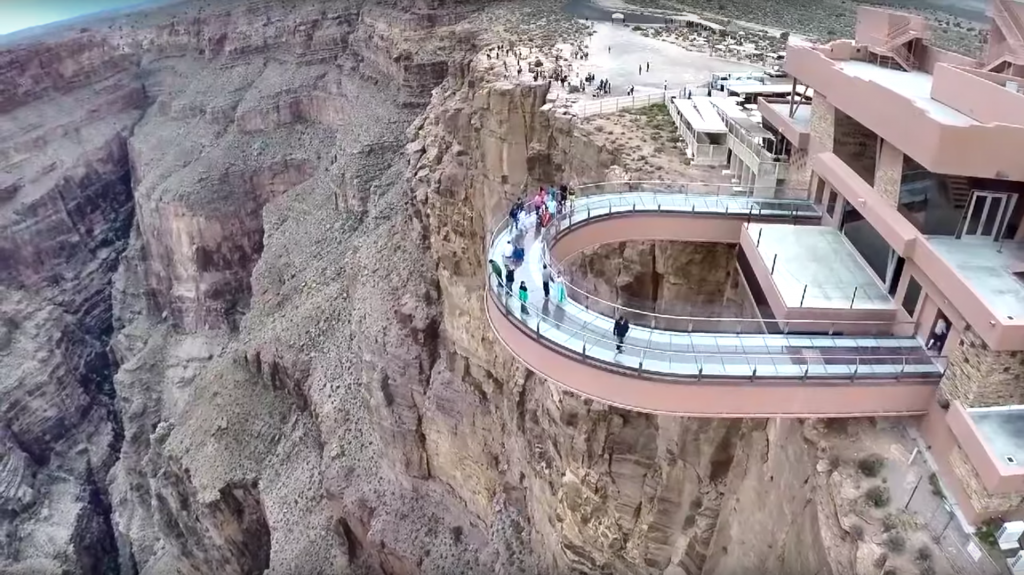 Experience the Grand Canyon Skywalk at the West Rim of the Grand Canyon
